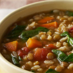 Barley Lentil Soup