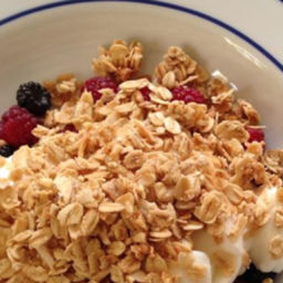 Homemade granola