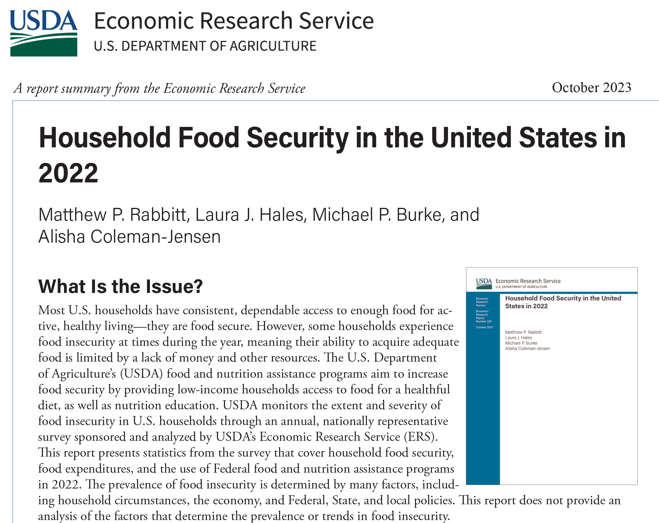 fred-wasiak-statement-on-usda-household-food-security-2022-study-the