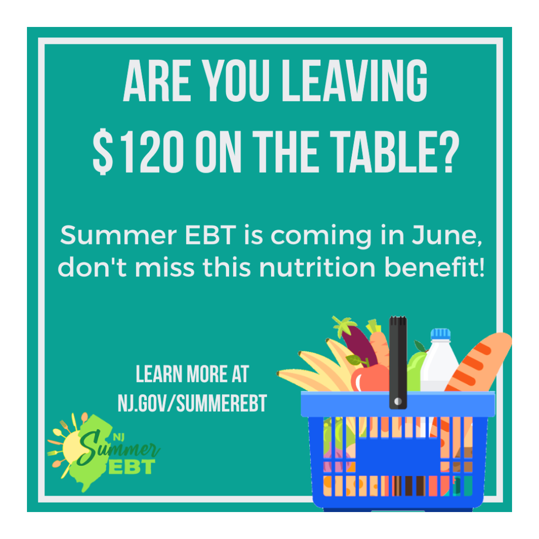 Summer EBT Coming to NJ The Food Bank of South Jersey